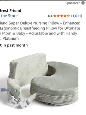 new my brest friend super deluxe nursing pillow